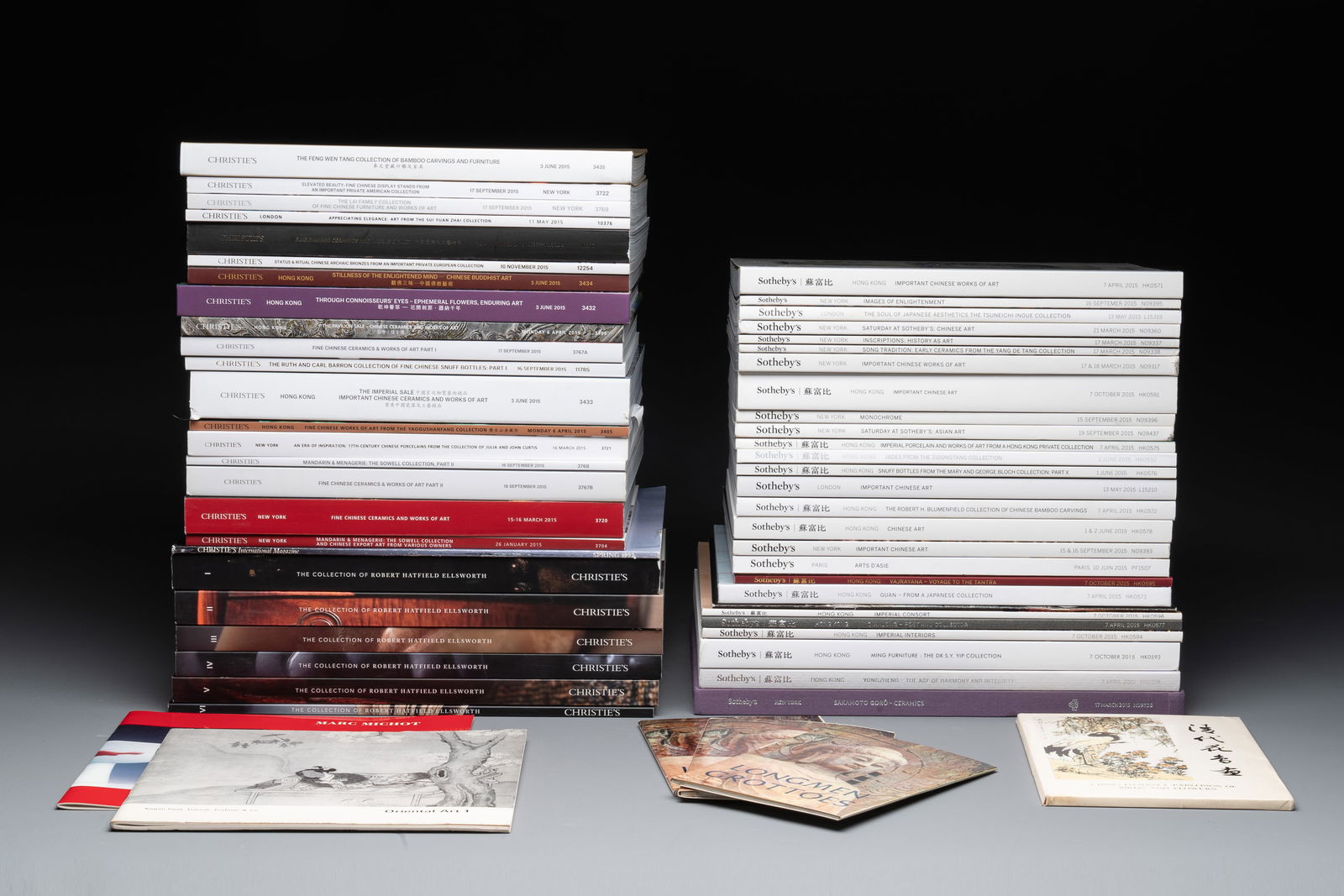 A varied collection of 56 auction catalogues on Asian arts from Christie's, Sotheby's and others, 19 (1 of 1)