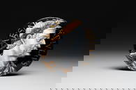 Leonard Limosin (1505-1577) and workshop: A rare enamel plaque with the portrait of the Roman Empero