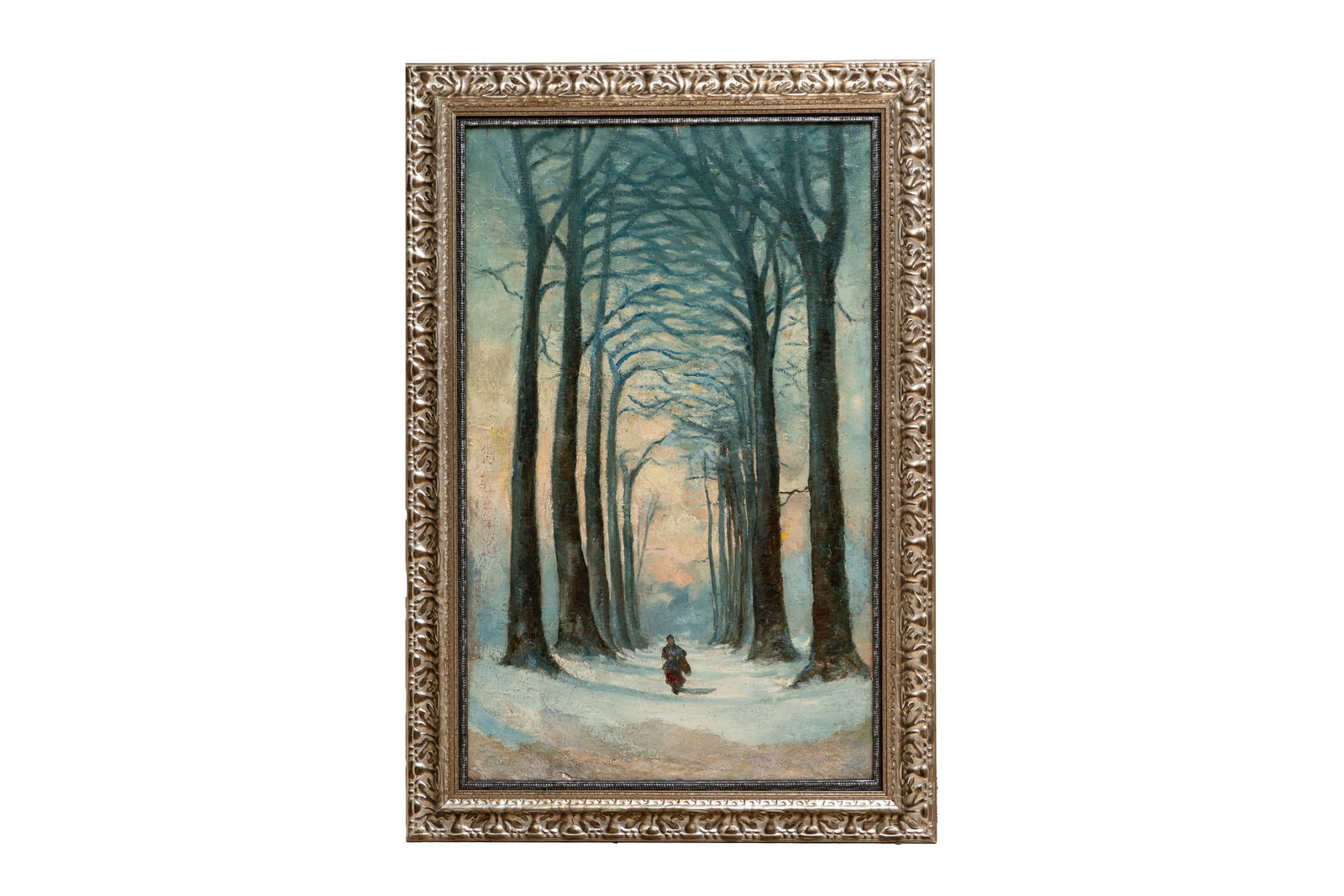 Attributed to Sadji or Sha Qi (Sha Yinnian 1914-2005): 'De Jing Wu Er Dao', oil on canvas, 20th C. (1 of 5)