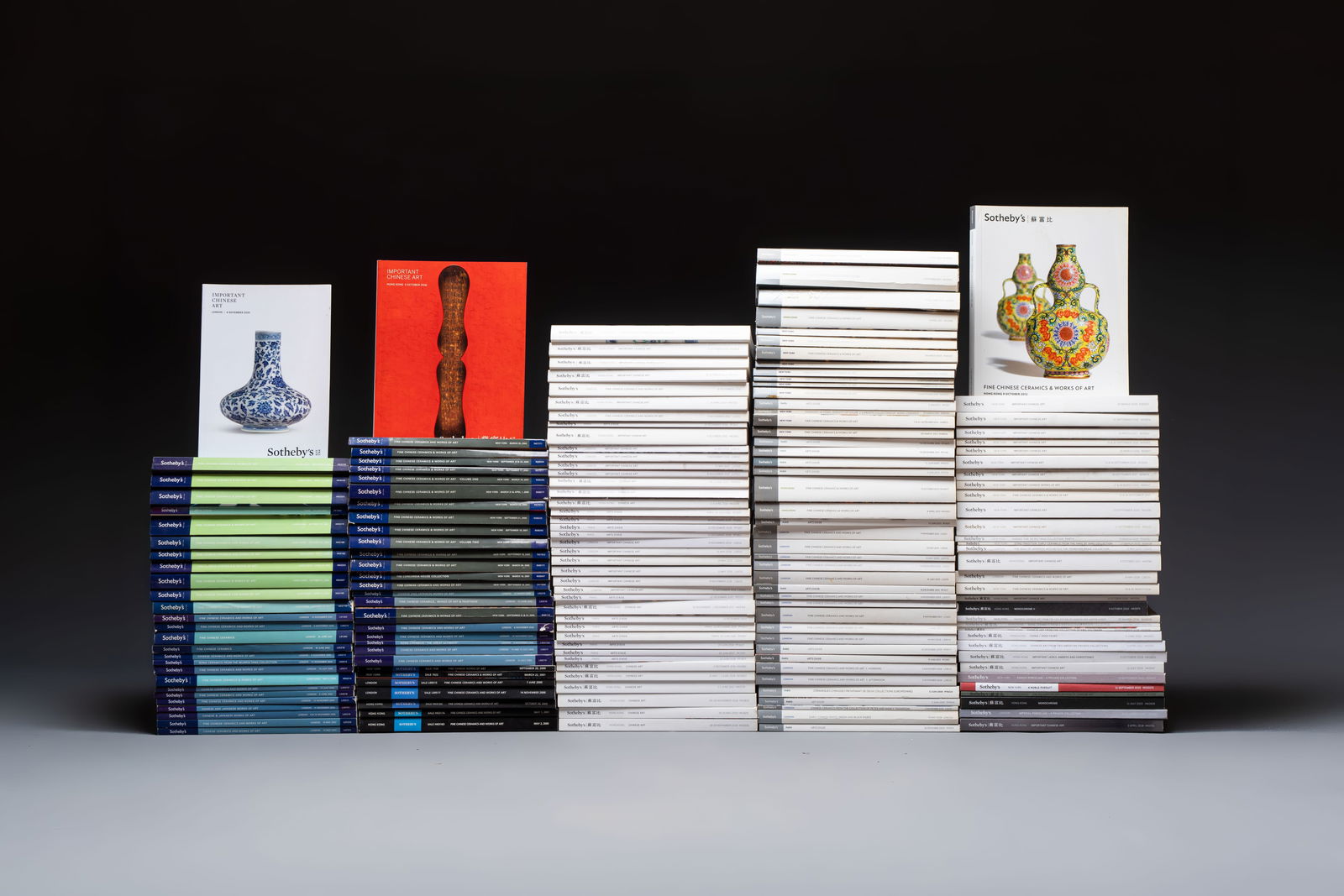 A large collection of 173 Sotheby's auction catalogues on Asian art, 2000-2020: A large collection of 173 Sotheby's auction catalogues on Asian art, 2000-2020 Various dimensions. For a full list of the catalogues included, please refer to our website.