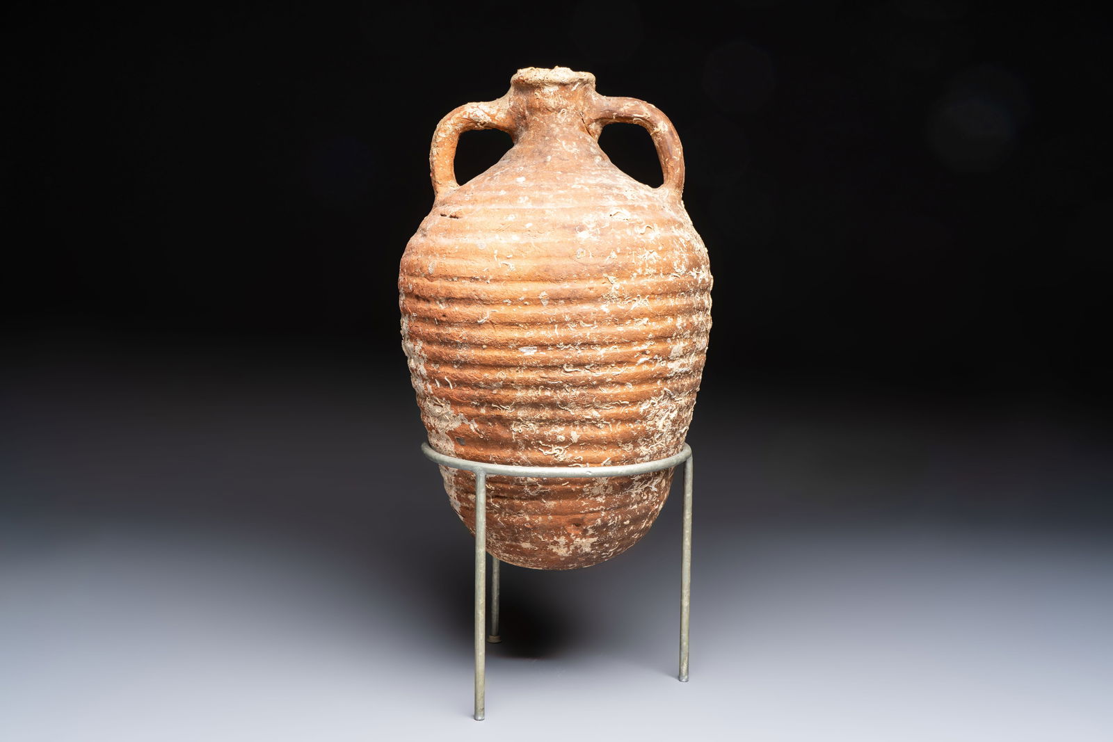 A Roman pottery wine and oil transport amphora, South of Spain, 2nd/4th C. (1 of 6)