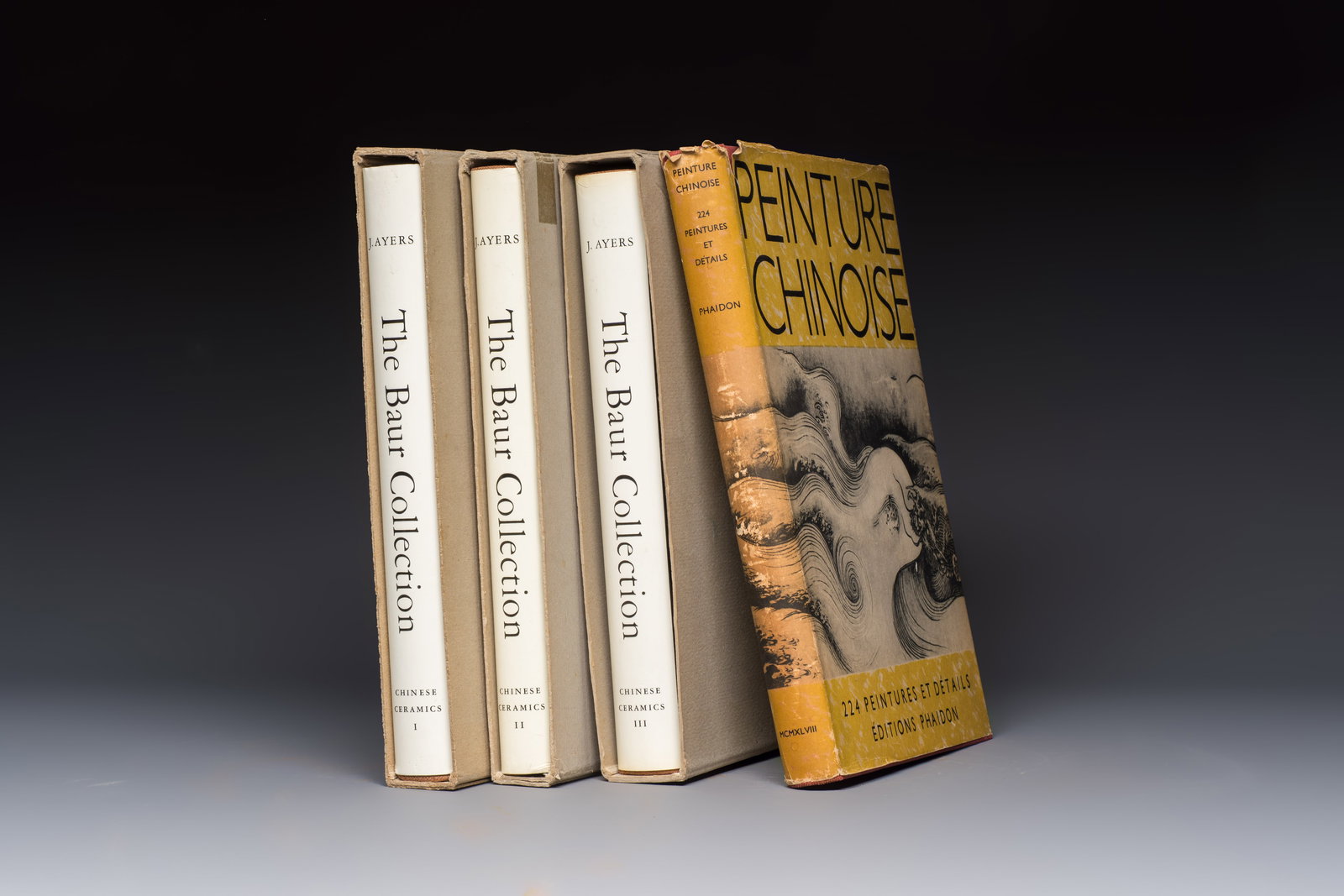 'The Baur Collection: Chinese Ceramics', three volumes, by John Ayers, and W. Cohn: 'Peinture (1 of 4)