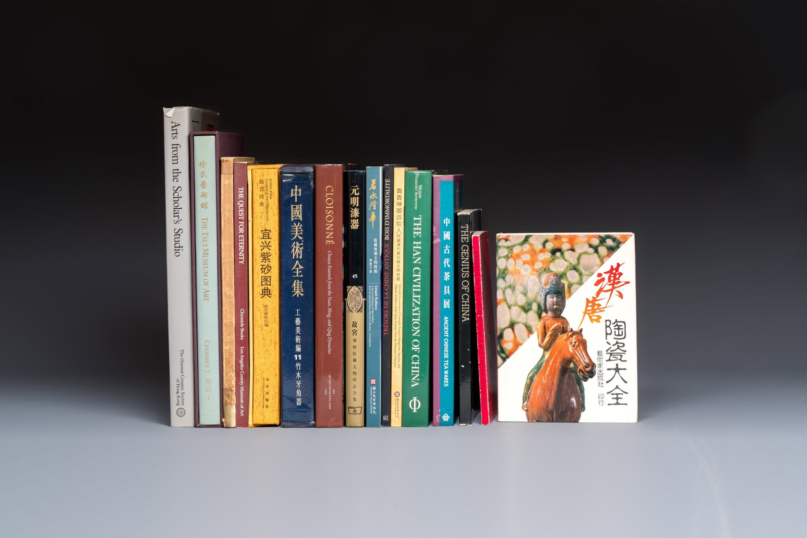 15 books on Chinese antiquities, ceramics and decorative arts, 1927-2017 (1 of 1)
