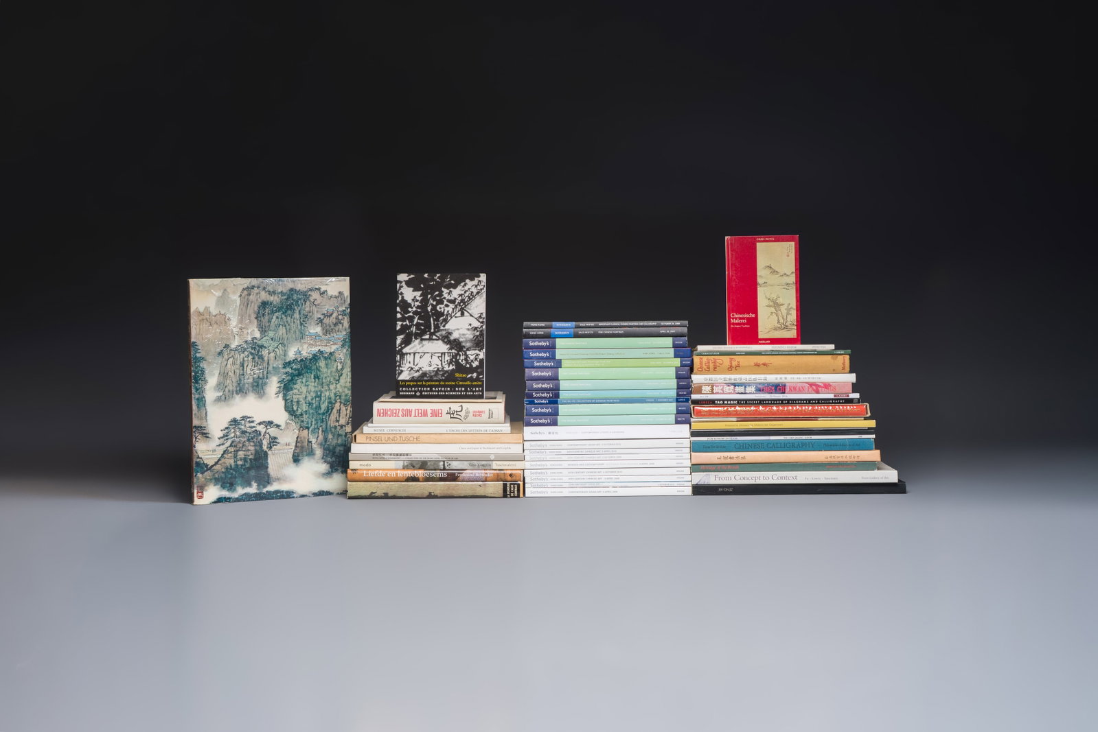 51 books and auction catalogues on Asian Art and Chinese painting and calligraphy, 1938-2016 (1 of 1)