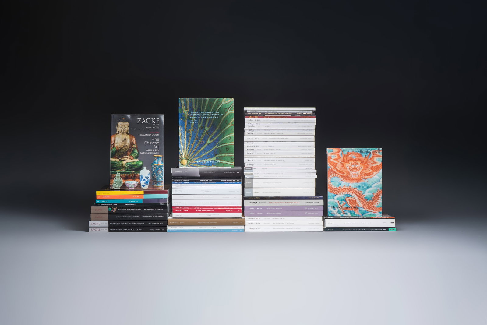 64 auction catalogues from Sotheby’s, Christie’s, Bonhams, et al. on Asian arts, 1991-2025 (1 of 1)