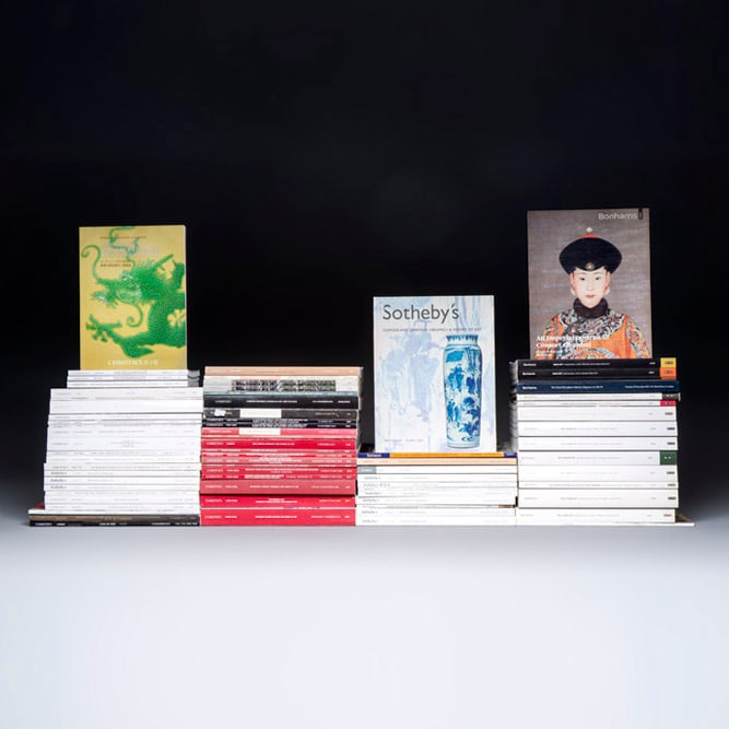 72 Christie's, Sotheby's and Bonhams auction catalogues on Asian art, 1996-2019 (1 of 1)