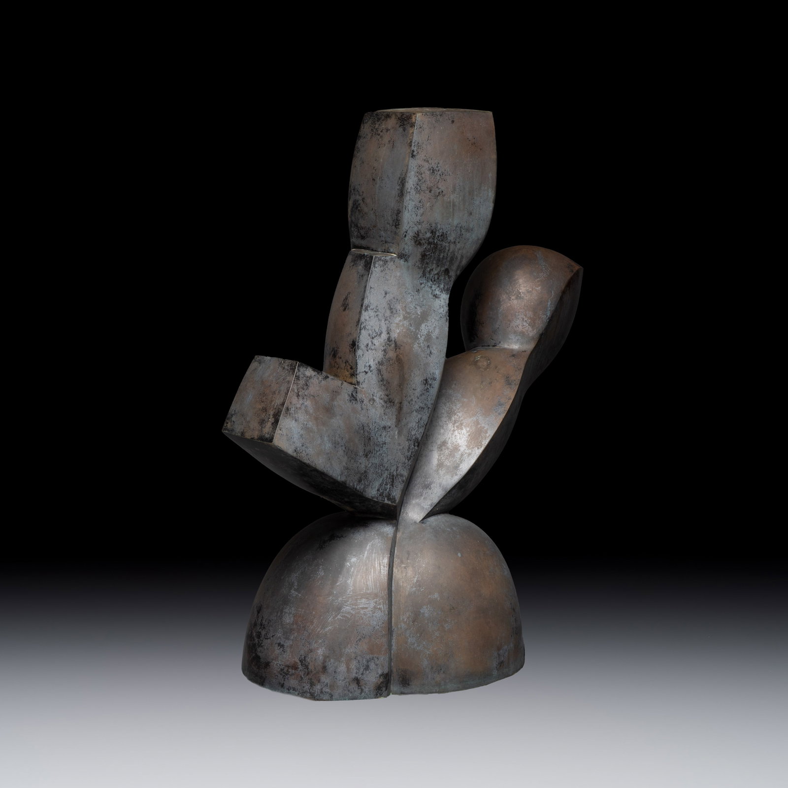 Pol Spilliaert (1935-2023), ‘De schommel', patinated bronze (1 of 5)