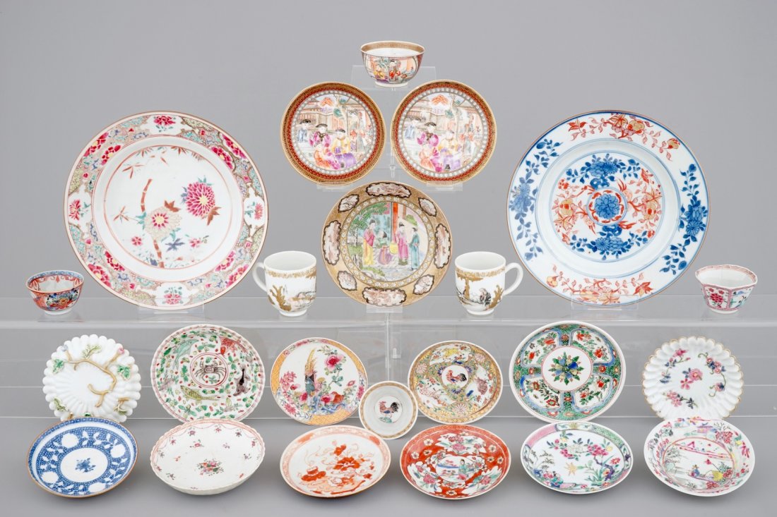A lot of fine rare 18th century Chinese porcelain: 15 (1 of 1)