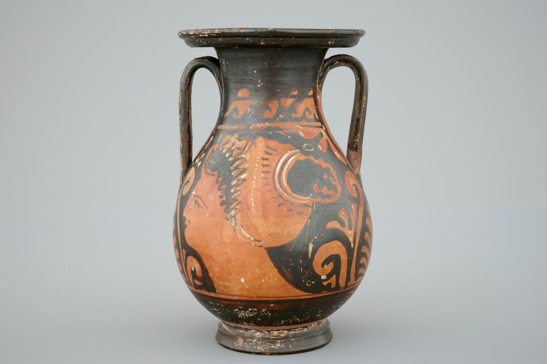 A "Grand Tour" jug in ancient Greek style, Italy, 19th: H.: 16,5 cm