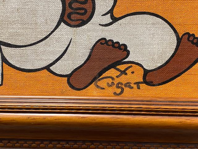 Xavier Cugat Painting On Board (1 of 2)