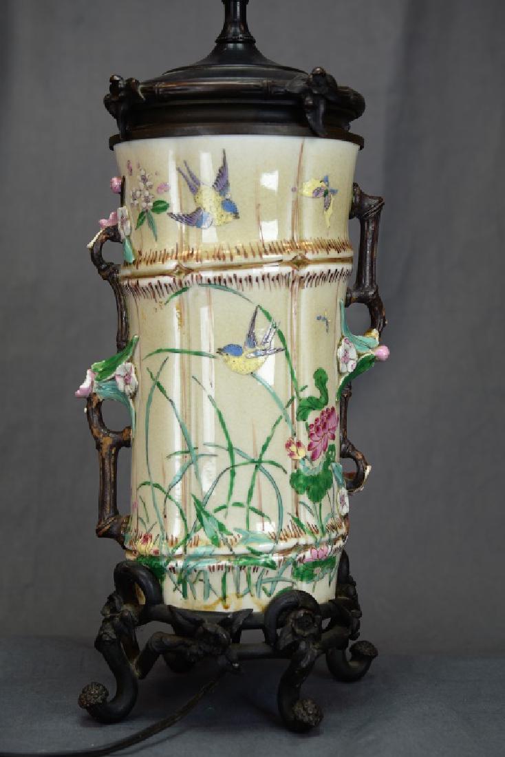 EARLY 20TH CENTURY, CANTON TABLE LAMP (1 of 8)