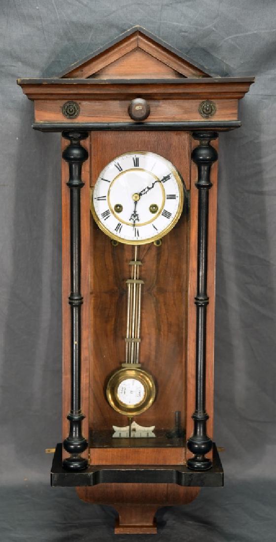 Neo-Classical Walnut Wall Clock (1 of 9)