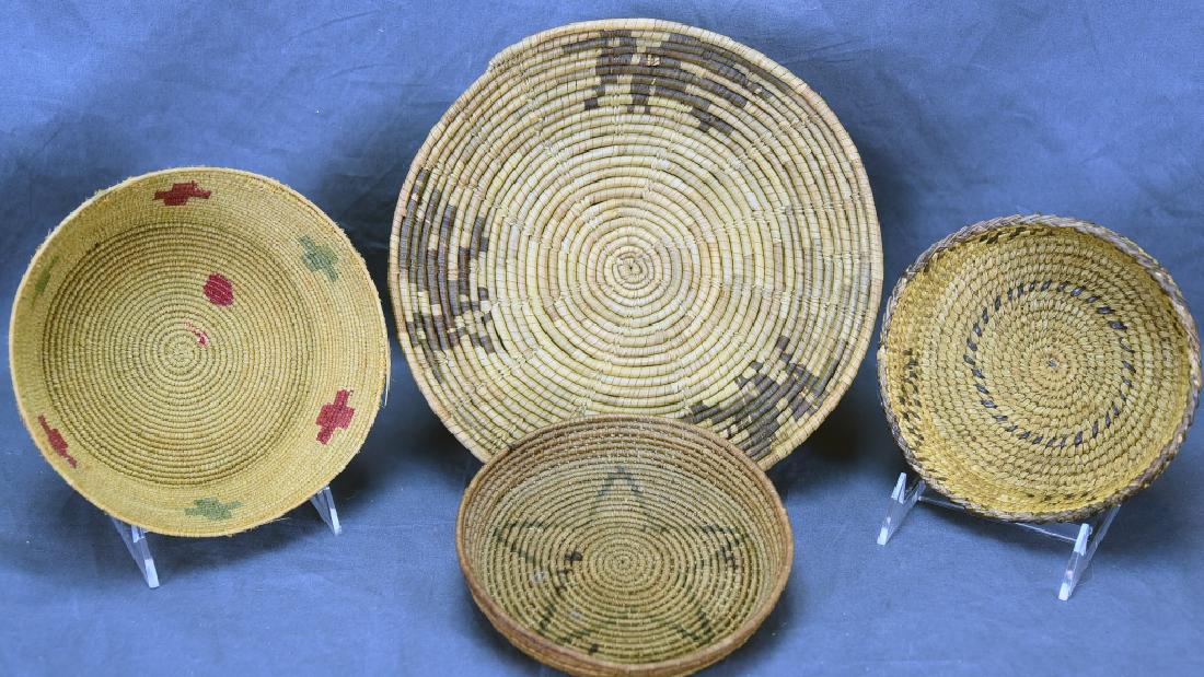 4 Southwest Native American Coil Baskets (1 of 18)
