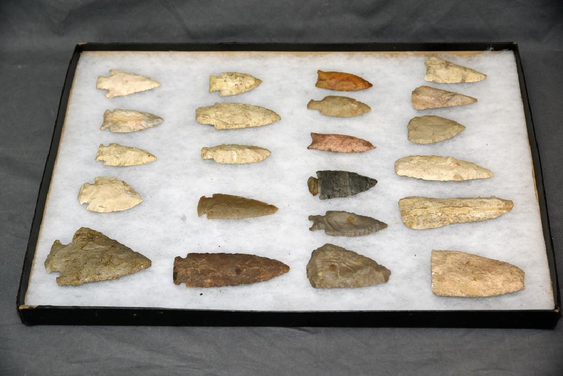 Native American Arrowhead Collection 22 Points (1 of 5)