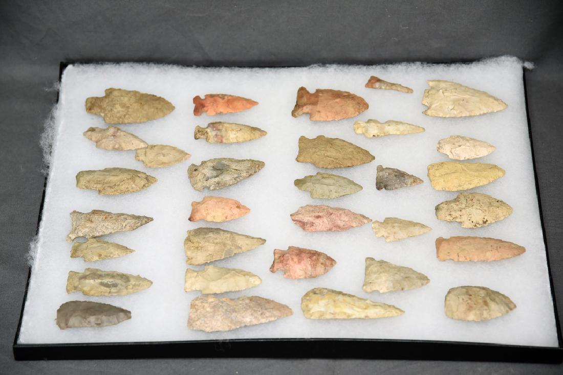 Native American Arrowhead Collection 32 Points (1 of 5)