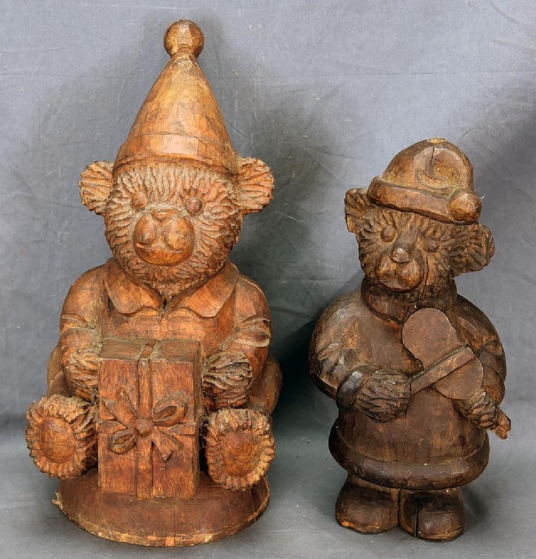 2 Teddy Bear Wooden Paper Mache Molds (1 of 11)