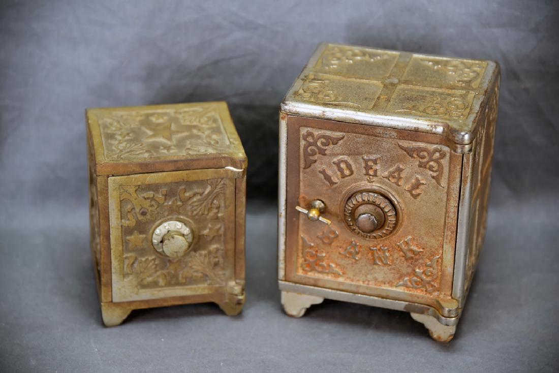 2 Nickel over Iron Safe Banks, Star and Ideal (1 of 7)