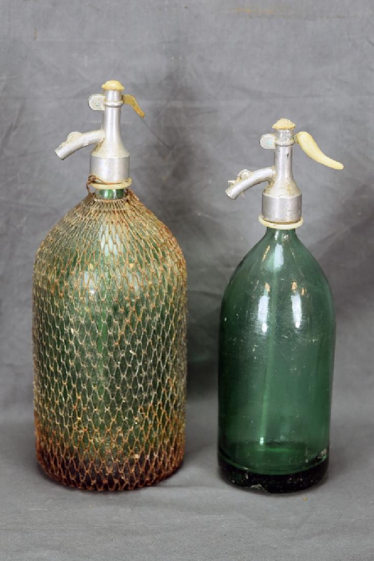 2 Green Seltzer Bottles (1 of 10)