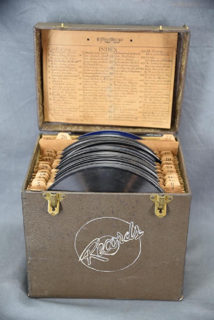 Box 40 Big Band 78 Records, 2 Columbia Blue Vinyl (1 of 7)