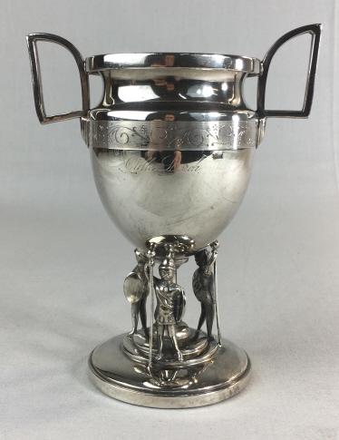 Reed & Barton Figural Silver Loving Cup Trophy (1 of 6)