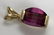 3 Necklace Pendants; Amethyst, Rhodolite ? - 4