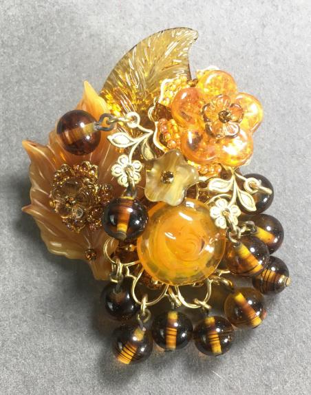Stanley Hagler NYC Ian St. Gielar Murano Glass Pin (1 of 3)