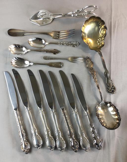 Collection of Sterling & Silverplate Flatware (1 of 2)