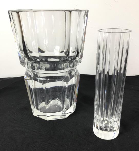 2 Baccarat Vases - Edith and Harmonie (1 of 5)