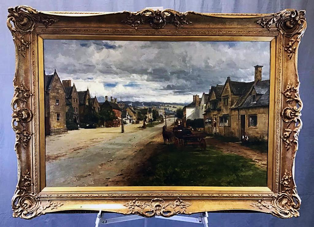 William E Harris (British 1856-1929) Painting (1 of 6)