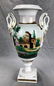 Old Paris Porcelain Hand-painted Empire Vase