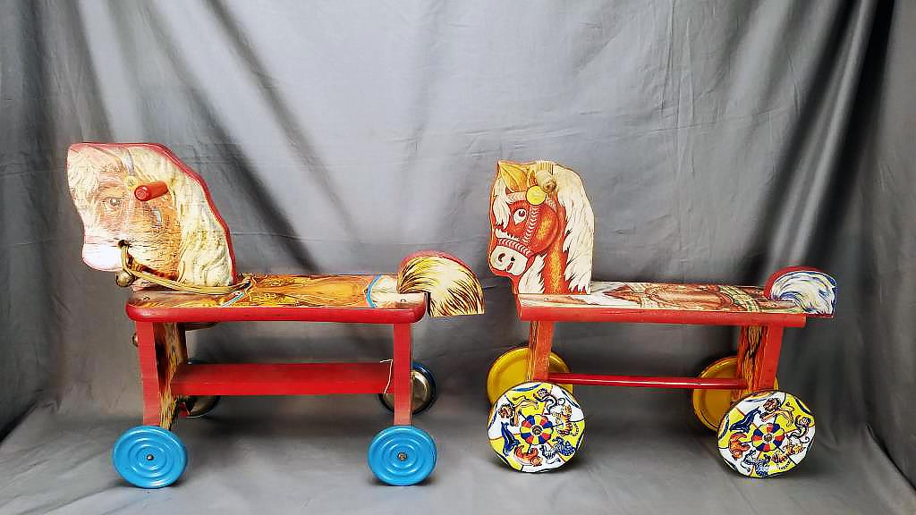 Gong Bell, Metal Masters Ride On Pony Toys (1 of 9)