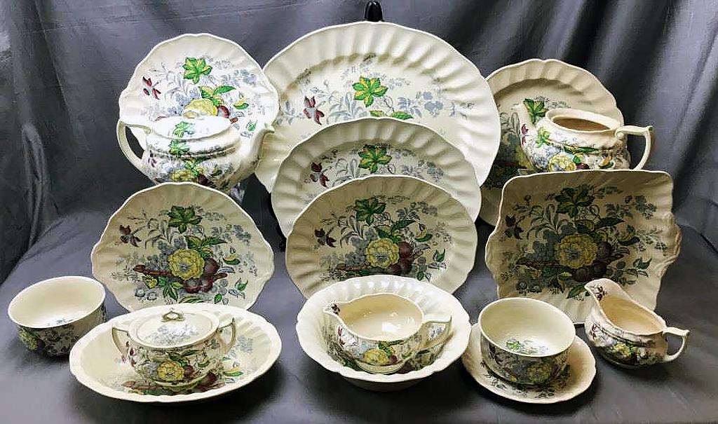 Royal Doulton "The Kirkwood" Transferware Dish Set (1 of 3)