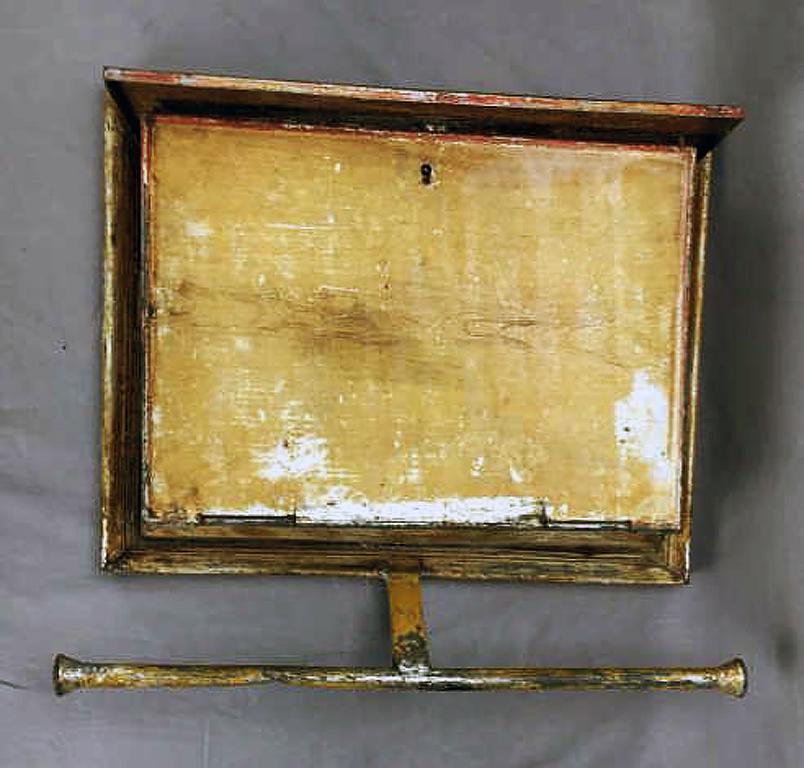 Antique Tin Tole Ware Wall Spice Box (1 of 3)