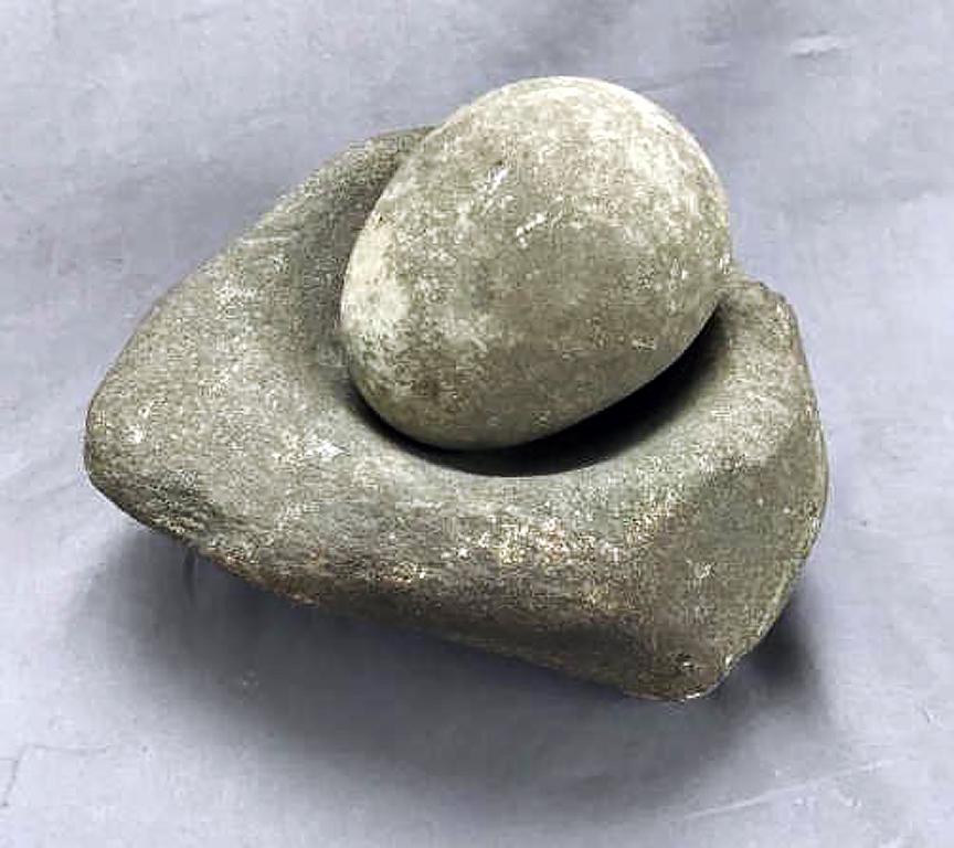 Native American Mortar and Pestle Grinding Stone (1 of 3)