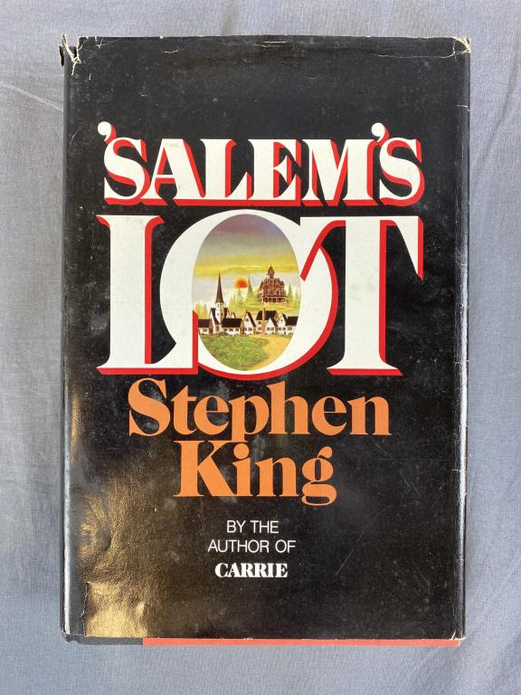'Salem's Lot Stephen King 1975 Hardcover: With dust jacket. Published by Doubleday New York (1975). Some wear and tear to the dust jacket as shown.