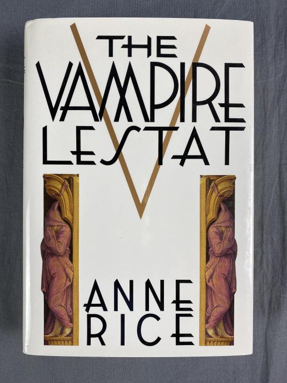 Anne Rice The Vampire Lestat Signed 1996: Hardcover with dust jacket signed on bookplate. Alfred Knopf edition 1996.