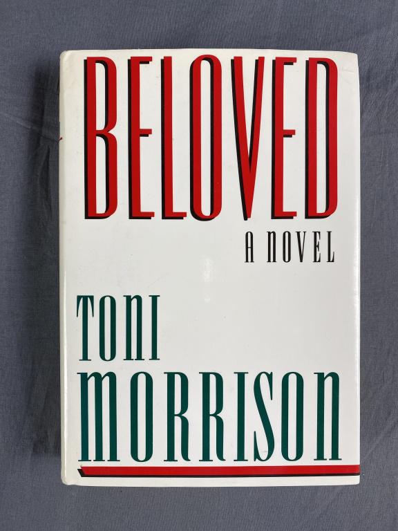 Toni Morrison Beloved First Edition and Printing: Hardcover with dust jacket. Light wear to dust jacket, a couple of small spots on cover and end pages as shown.