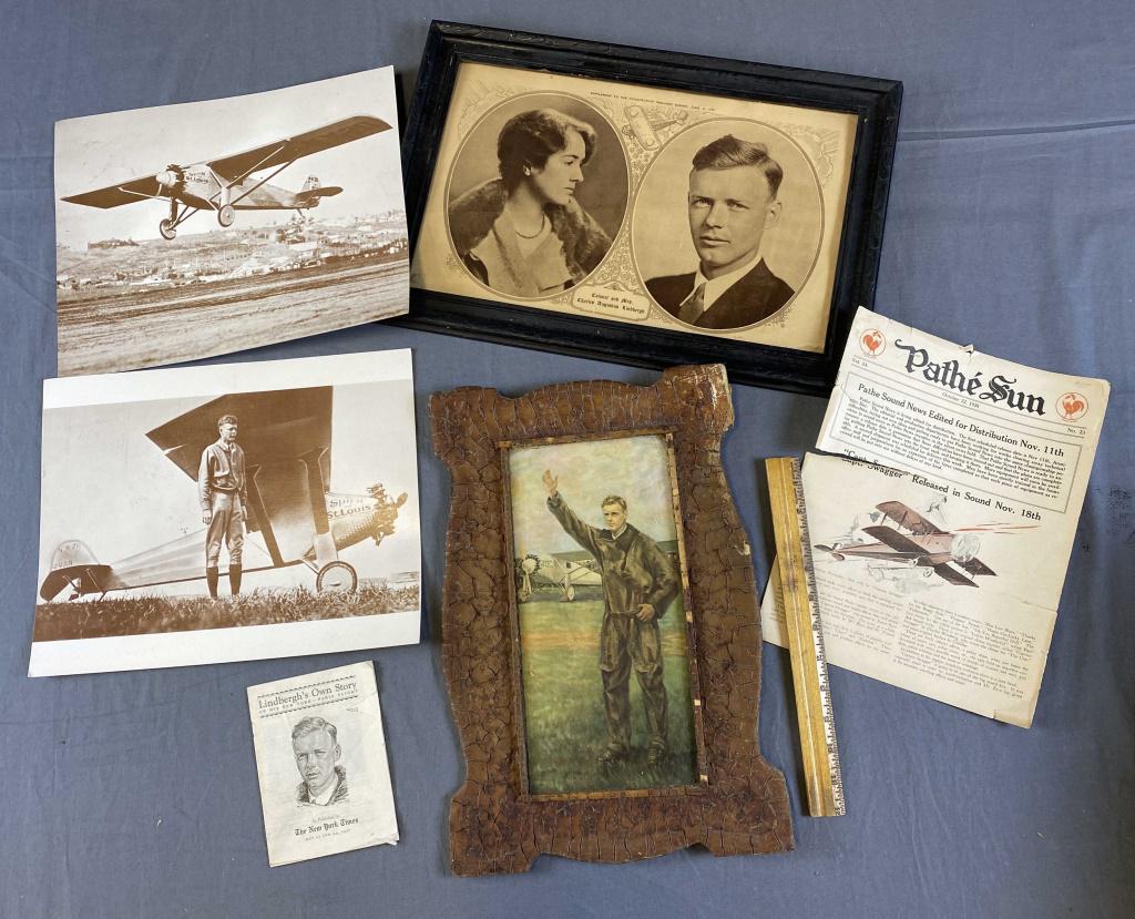 Collection of Charles Lindbergh Ephemera: Collection of Charles Lindbergh Ephemera