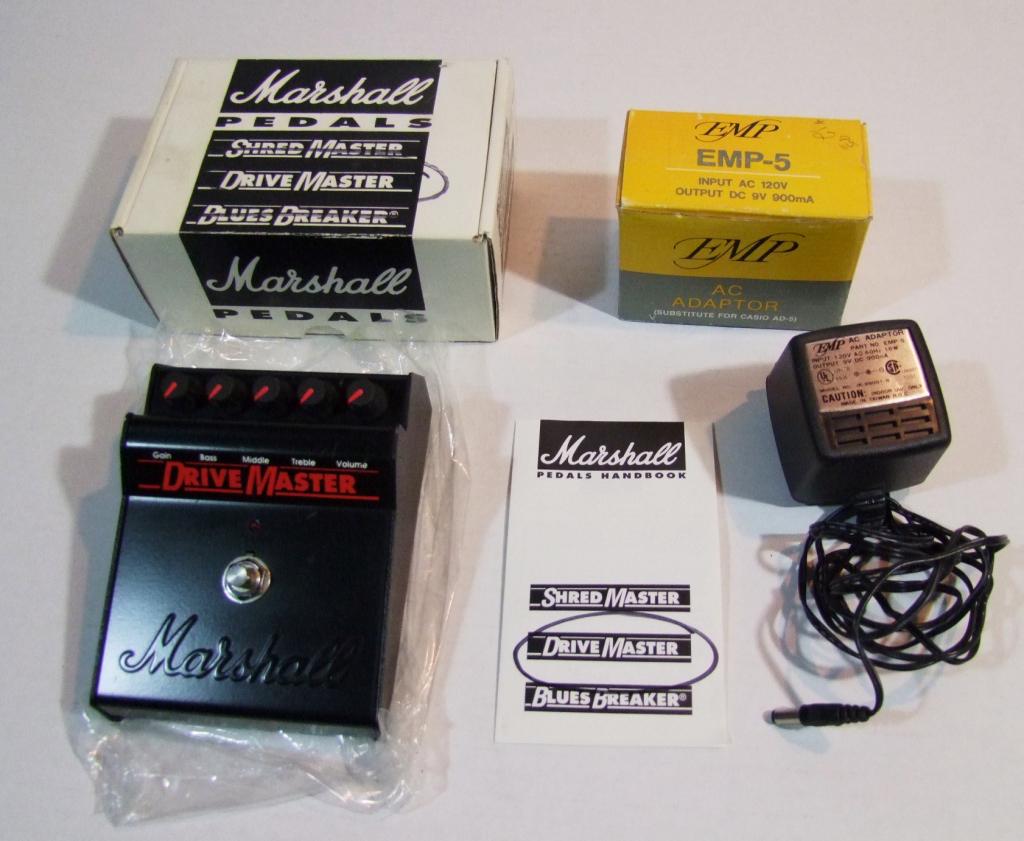 1990’s Marshall “Drive Master” Effects Pedal w/Box (1 of 3)