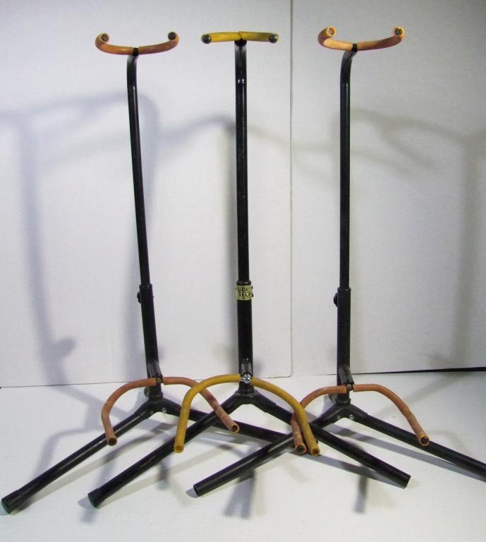 Three - 1990s Metal Guitar Stands (1 of 3)