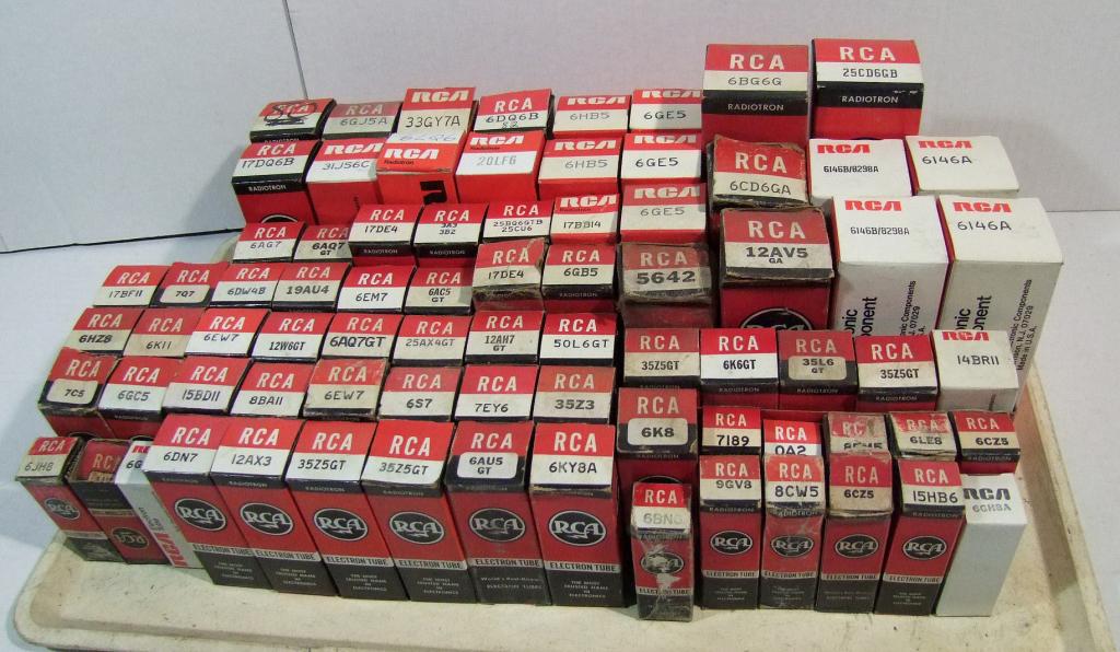 79 1940's RCA Radio Tubes in Original Boxes (1 of 6)