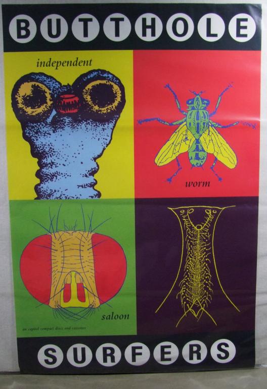 Five 1990's Music Posters (1 of 5)