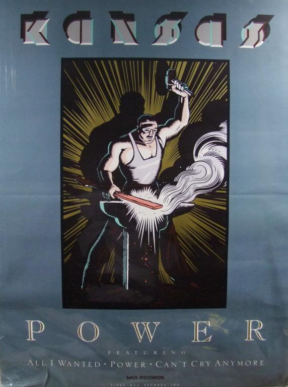 Four 1980's-1990's Rock Music Posters (1 of 4)