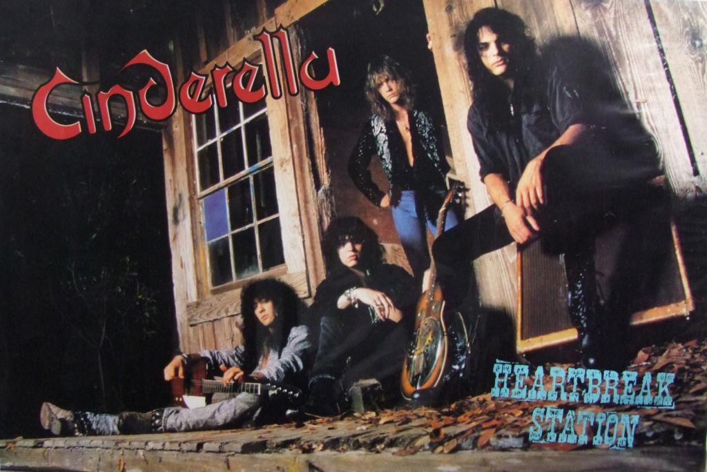 Four 1980's-1990's Rock Music Posters (1 of 4)