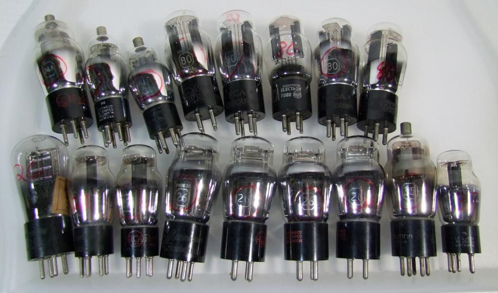 17 RCA including Cunningham and Radiotron Tubes (1 of 3)