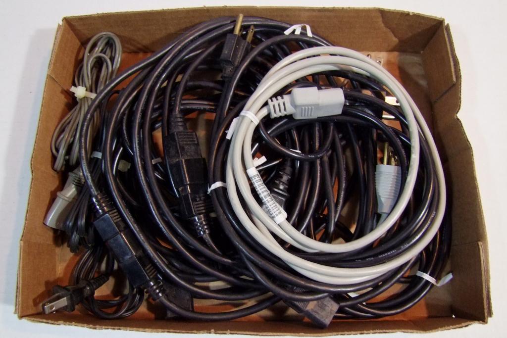 Group of 10 Amplifier Power Cords (1 of 1)
