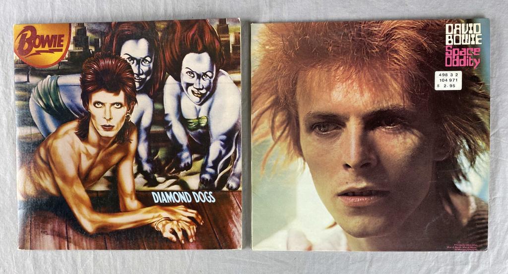 2 David Bowie Albums Diamond Dogs, Space Oddity (1 of 3)