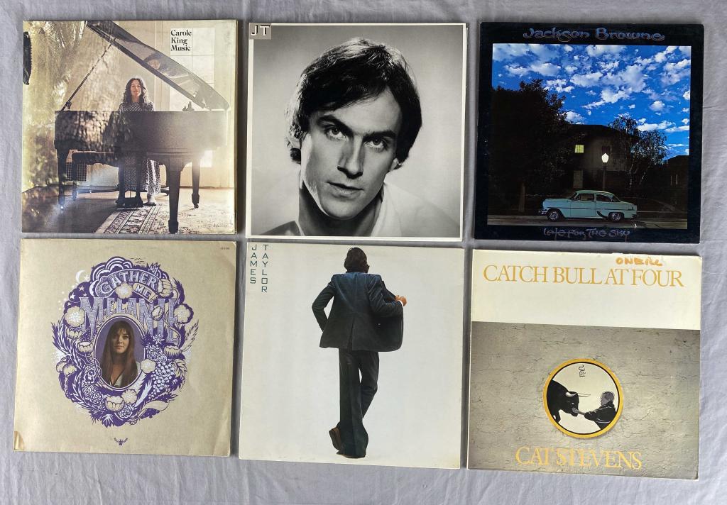 6 Pop/Rock/Vocal Vinyl Albums (1 of 2)