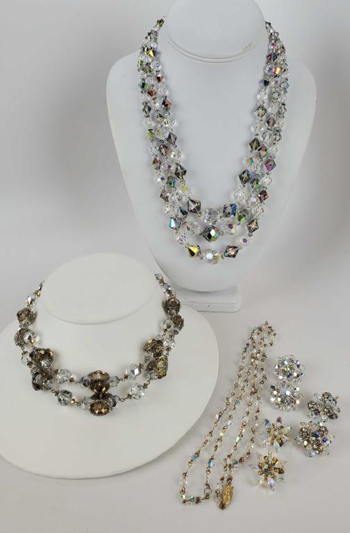 Vintage Swarovski And Aurora Borealis Lot Of 6 (1 of 9)