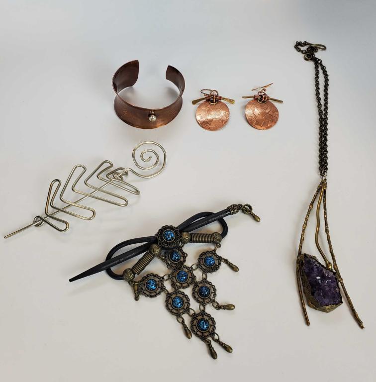 Artisan Jewelry Lot •Copper•Labradorite (1 of 6)
